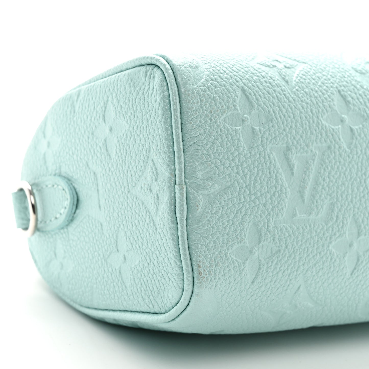 Empreinte Monogram Nano Speedy Pearly Lagoon Turquoise