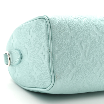 Louis Vuitton Empreinte Monogram Nano Speedy Pearly Lagoon Turquoise 8 of 9