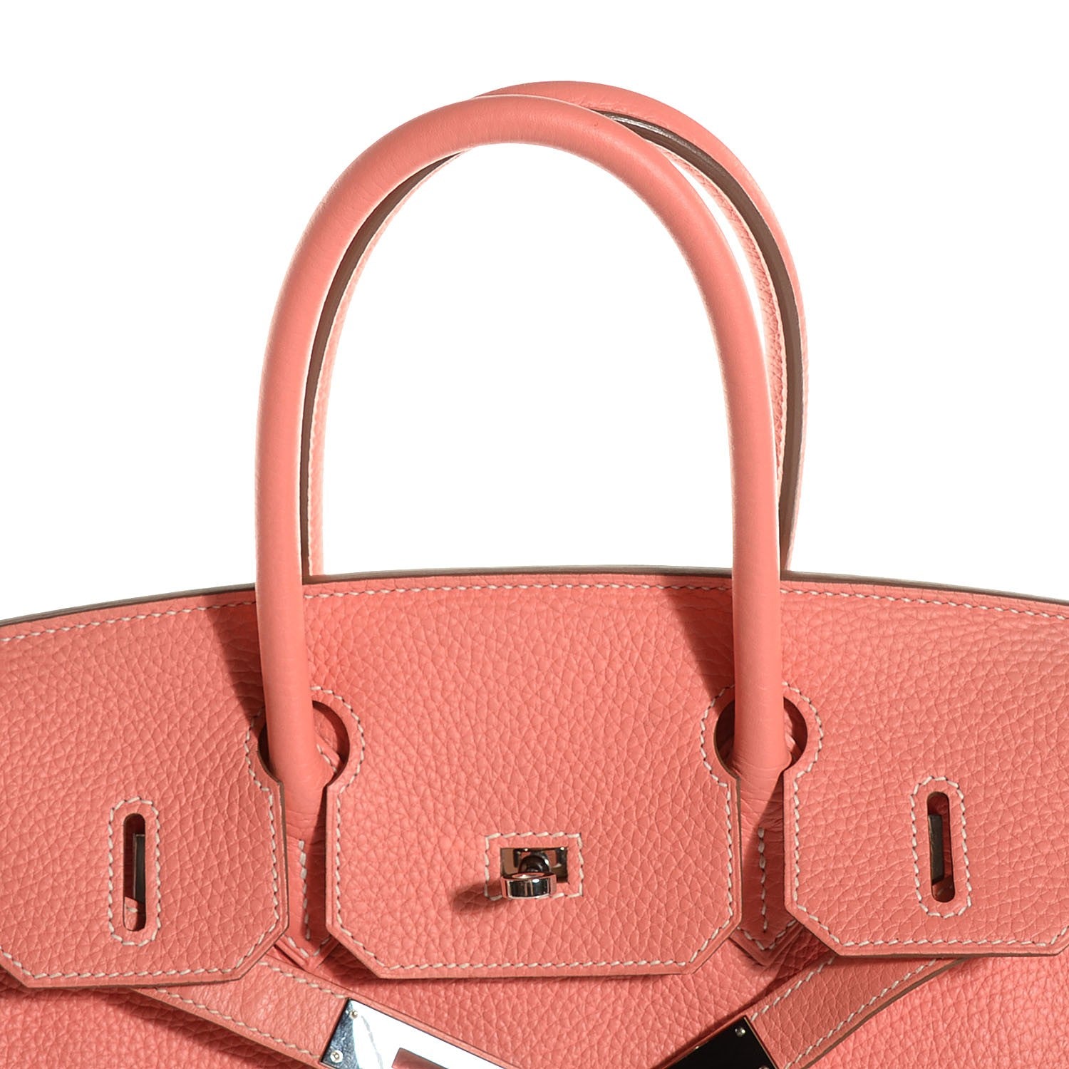 Hermes Taurillon Clemence Birkin 30 Crevette 22 of 28