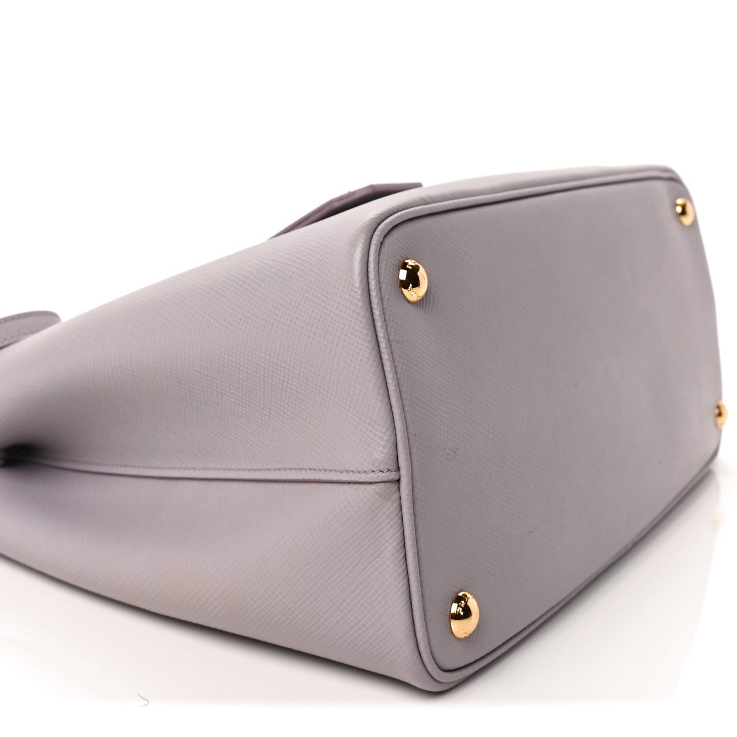 Saffiano Cuir Small Double Bag Glicine