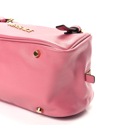 Versace Lambskin Tag Bowling Bag Light Pink 9 of 9