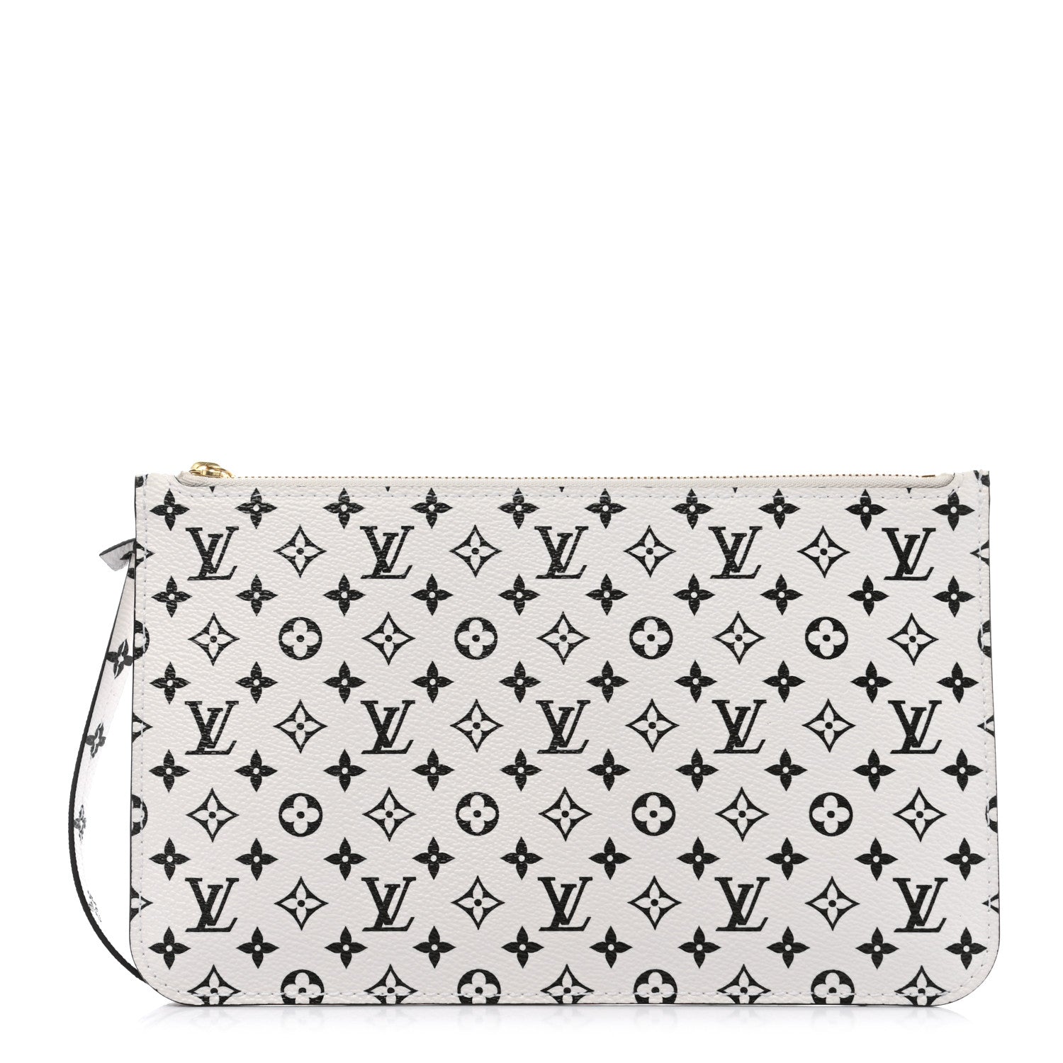Louis Vuitton Monogram Giant Neverfull MM GM Pochette White 1 of 7