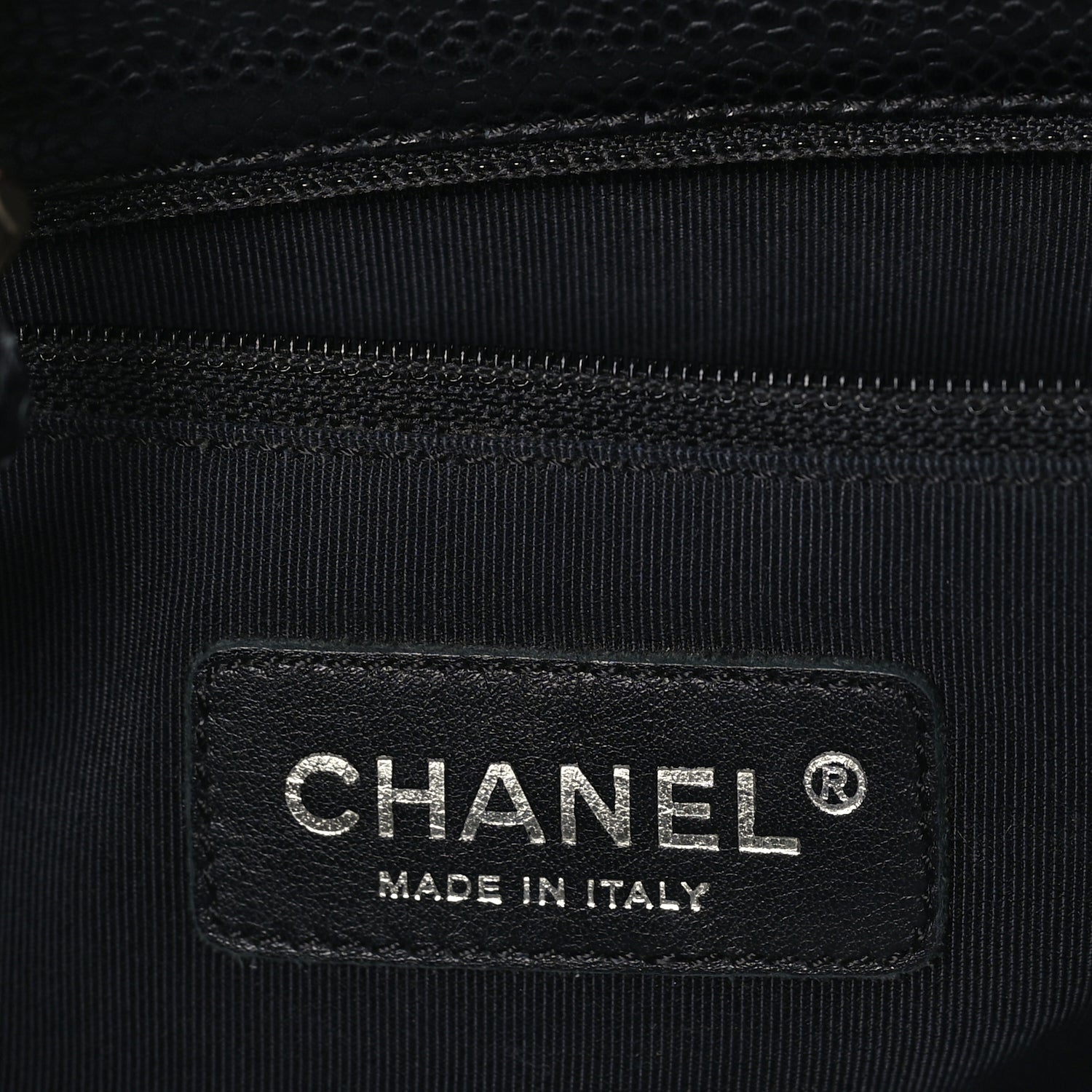 Chanel Caviar Quilted Grand Shopping Tote GST Black 6 of 7