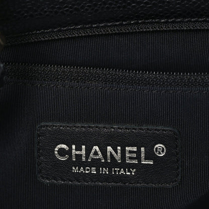 Chanel Caviar Quilted Grand Shopping Tote GST Black 6 of 7