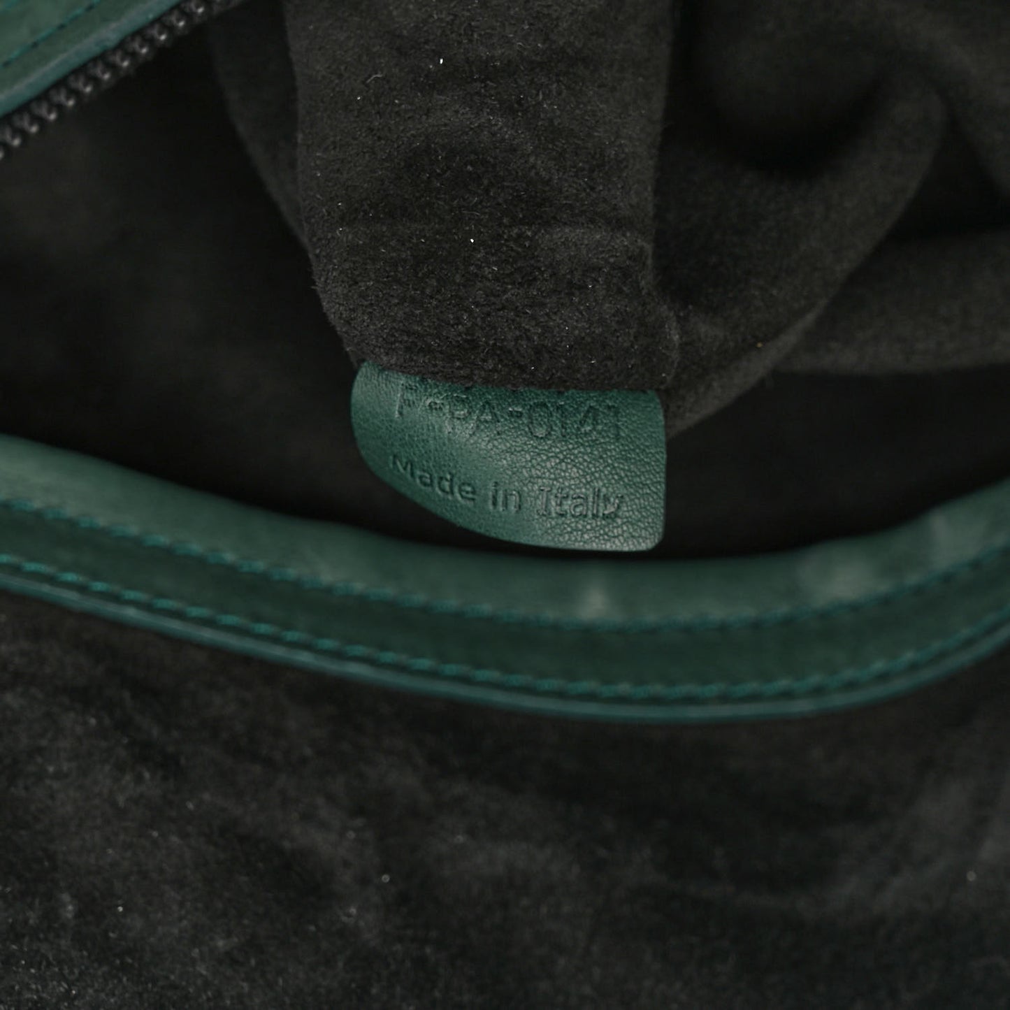Supple Calfskin Medium Phantom Luggage Emerald
