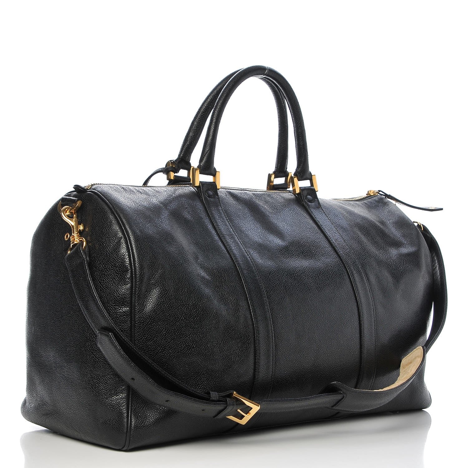 Chanel Caviar Timeless CC Duffel Bag Black 4 of 8