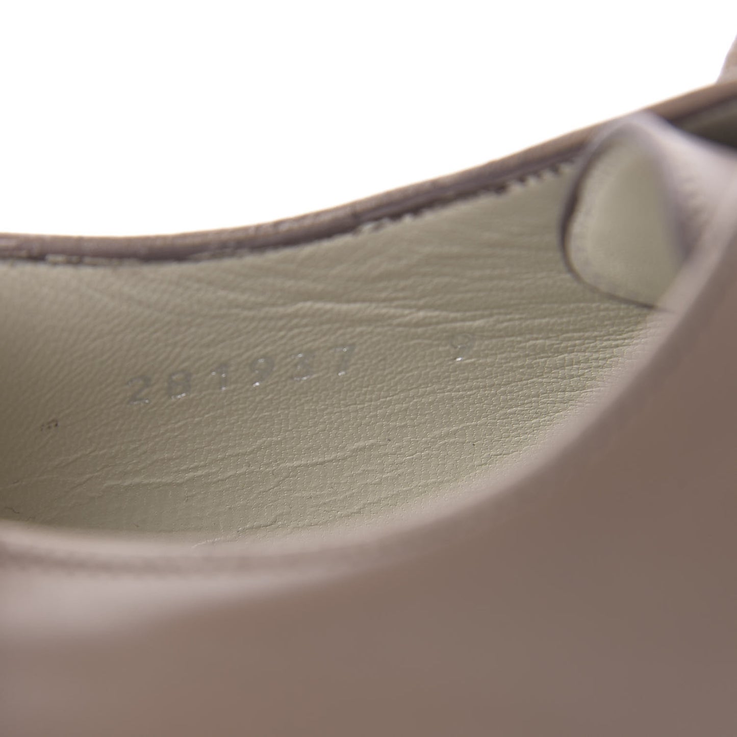 Calfskin Cirano Lux Mens Lace-up Oxfords 9 Chalk