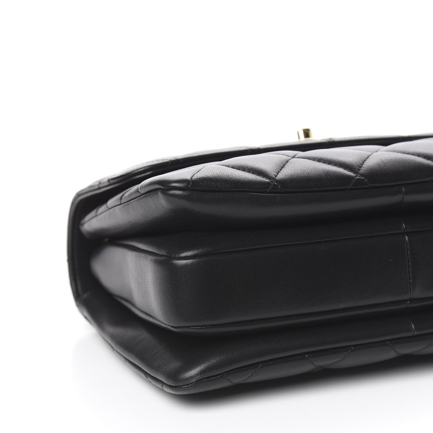 Chanel Lambskin Quilted Small Trendy CC Dual Handle Flap Bag Black 10 of 15