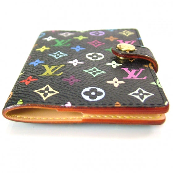 Monogram Multicolor Carnet de Bal Mini Agenda Cover Black