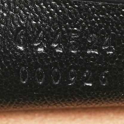 Gucci GG Supreme Monogram Calfskin Small Padlock Messenger Shoulder Bag Beige Black Cuir 7 of 17