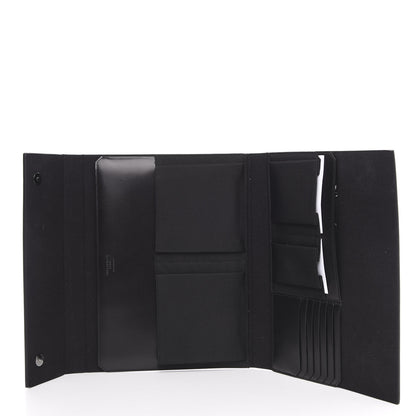 Saint Laurent Grain De Poudre Camouflage Pouch Kaki Black 5 of 9