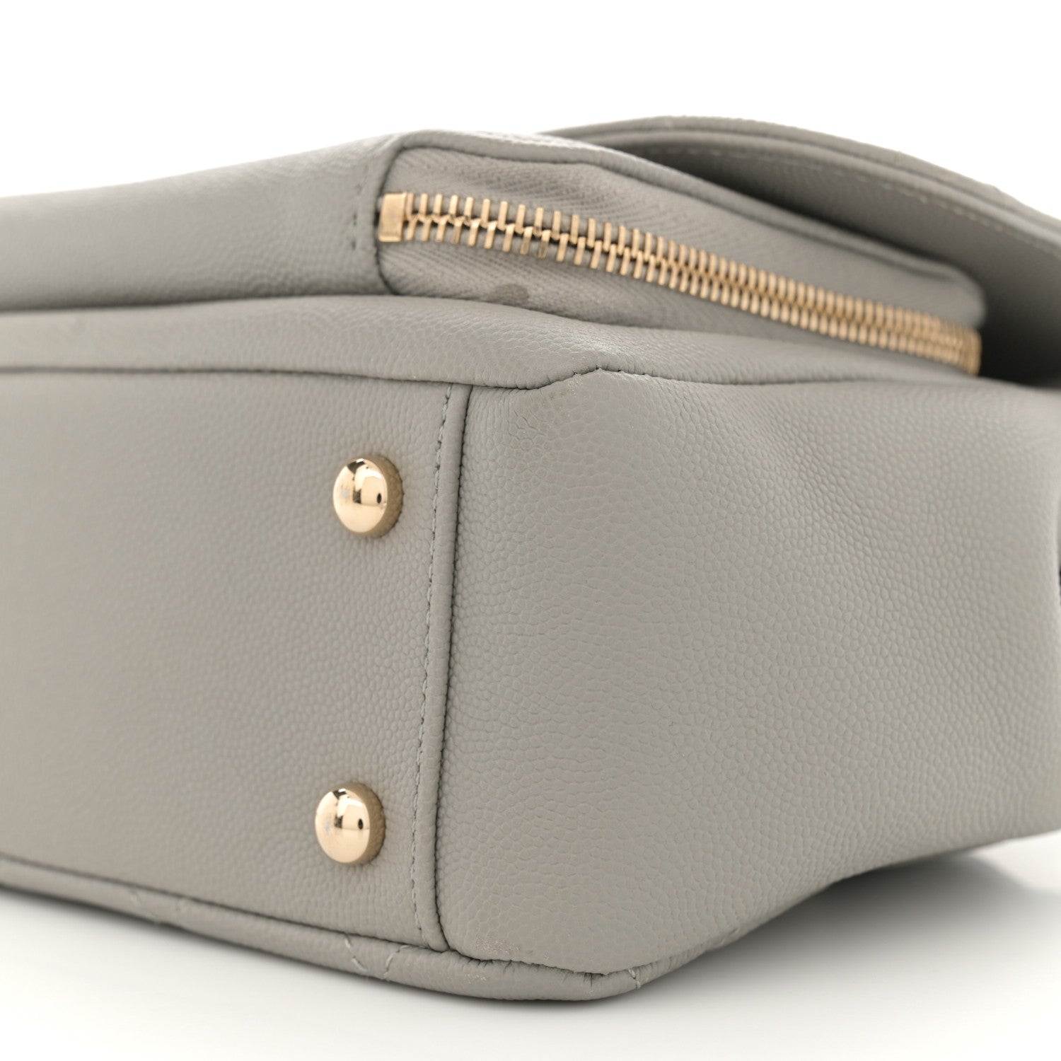 Chanel Caviar Quilted Medium Business Affinity Flap Grey 10 of 11