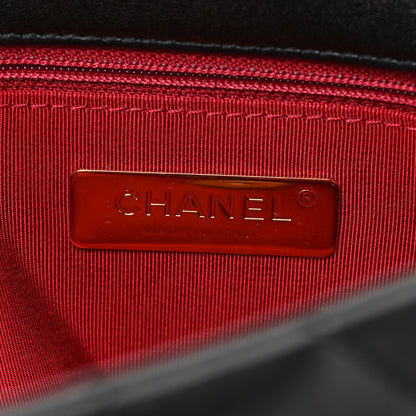 Chanel Lambskin Quilted Medium Chanel 19 Flap Black 6 of 9