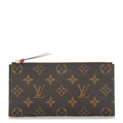 Louis Vuitton Monogram Felicie Chain Wallet Zippered Insert 1 of 6