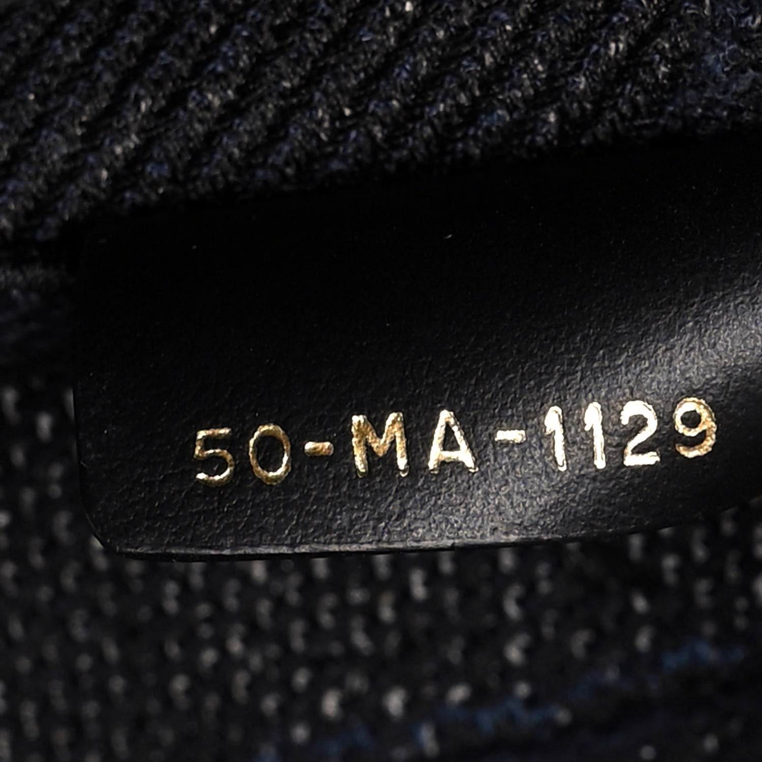 Christian Dior Canvas Embroidered Camouflage Saddle Bag Blue 9 of 11