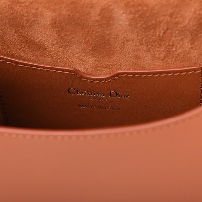 Christian Dior Box Calfskin Medium Bobby Flap Dark Tan 8 of 12