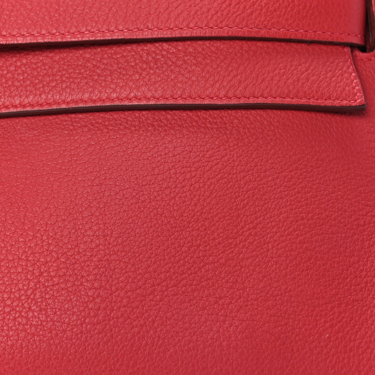 Hermes Clemence Shoulder Kelly 40  Bougainvillea 7 of 9
