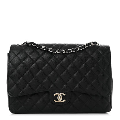 Chanel Caviar Quilted Maxi Double Flap Black 1 of 7