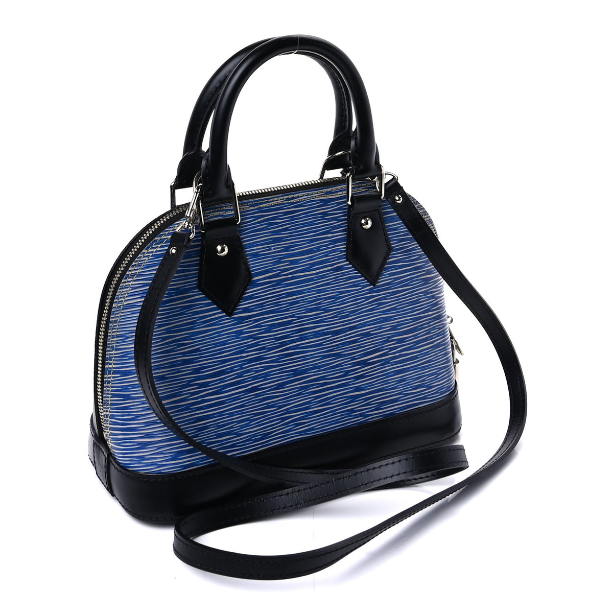 Louis Vuitton Epi Alma BB Denim Light 2 of 8