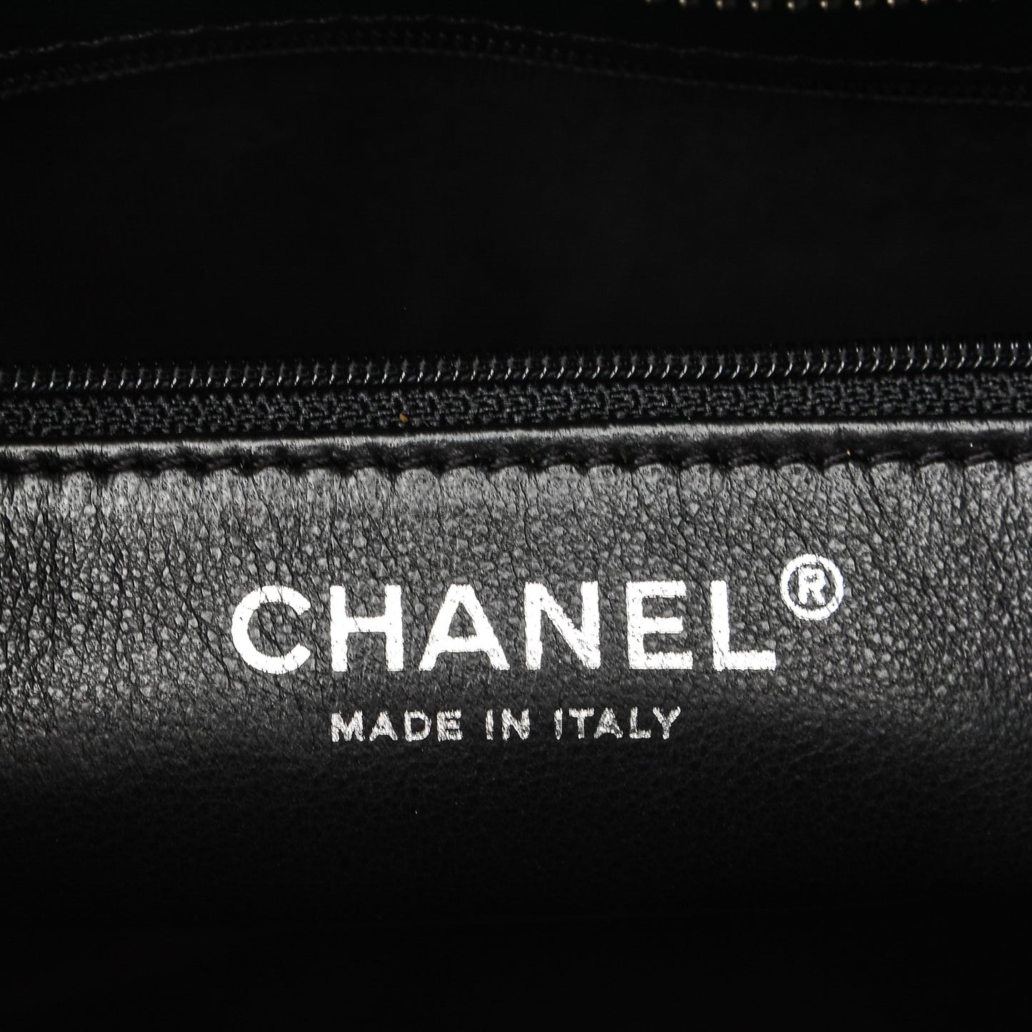 Caviar Quilted Medallion Tote Black