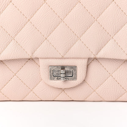 Chanel Crumpled Calfskin Quilted 2.55 Reissue 226 Flap Light Pink 14 of 15