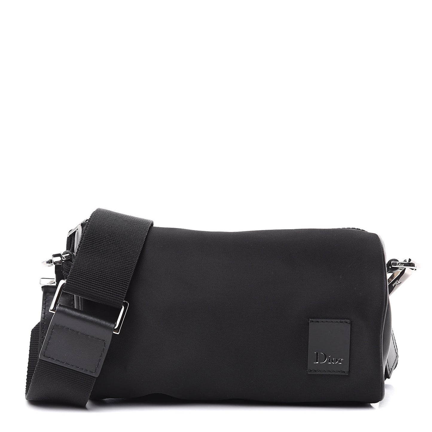 Canvas Mens Roller Messenger Black