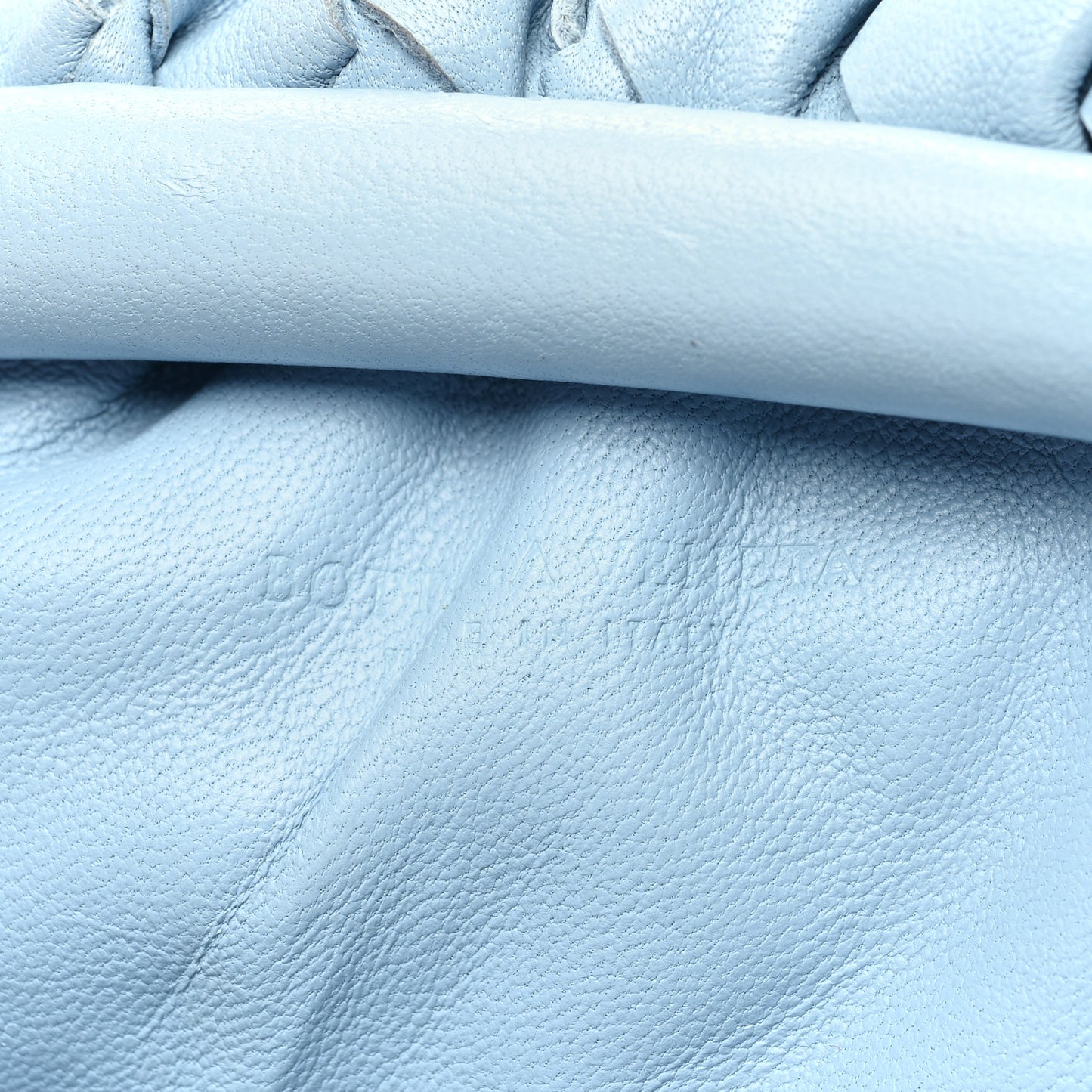 Nappa Intrecciato The Mini Pouch Ice