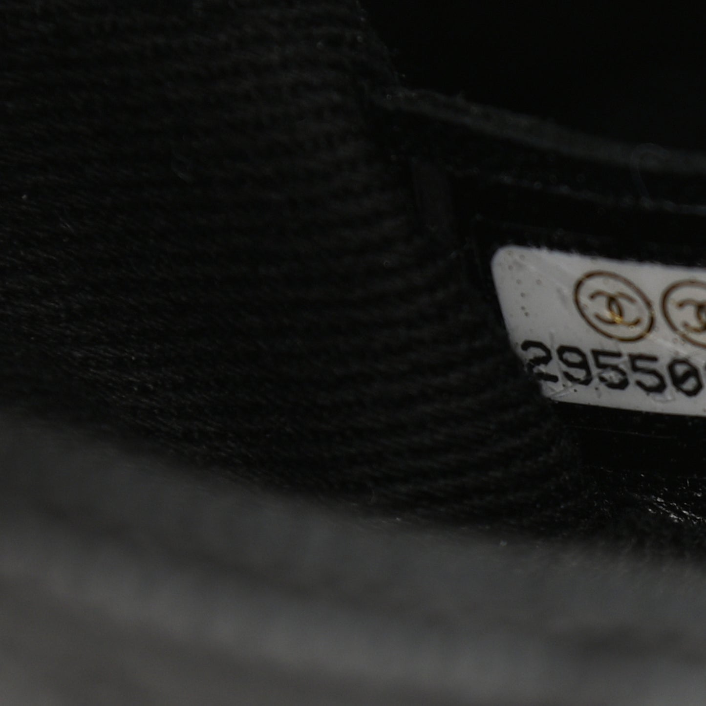 Caviar Lizard Embossed Quilted Mini Coco Handle Flap Black