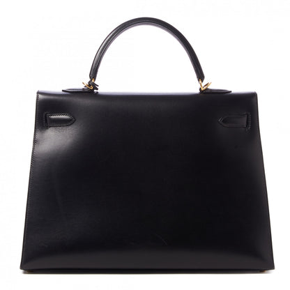 Hermes Box Kelly Sellier 35 Black 4 of 32