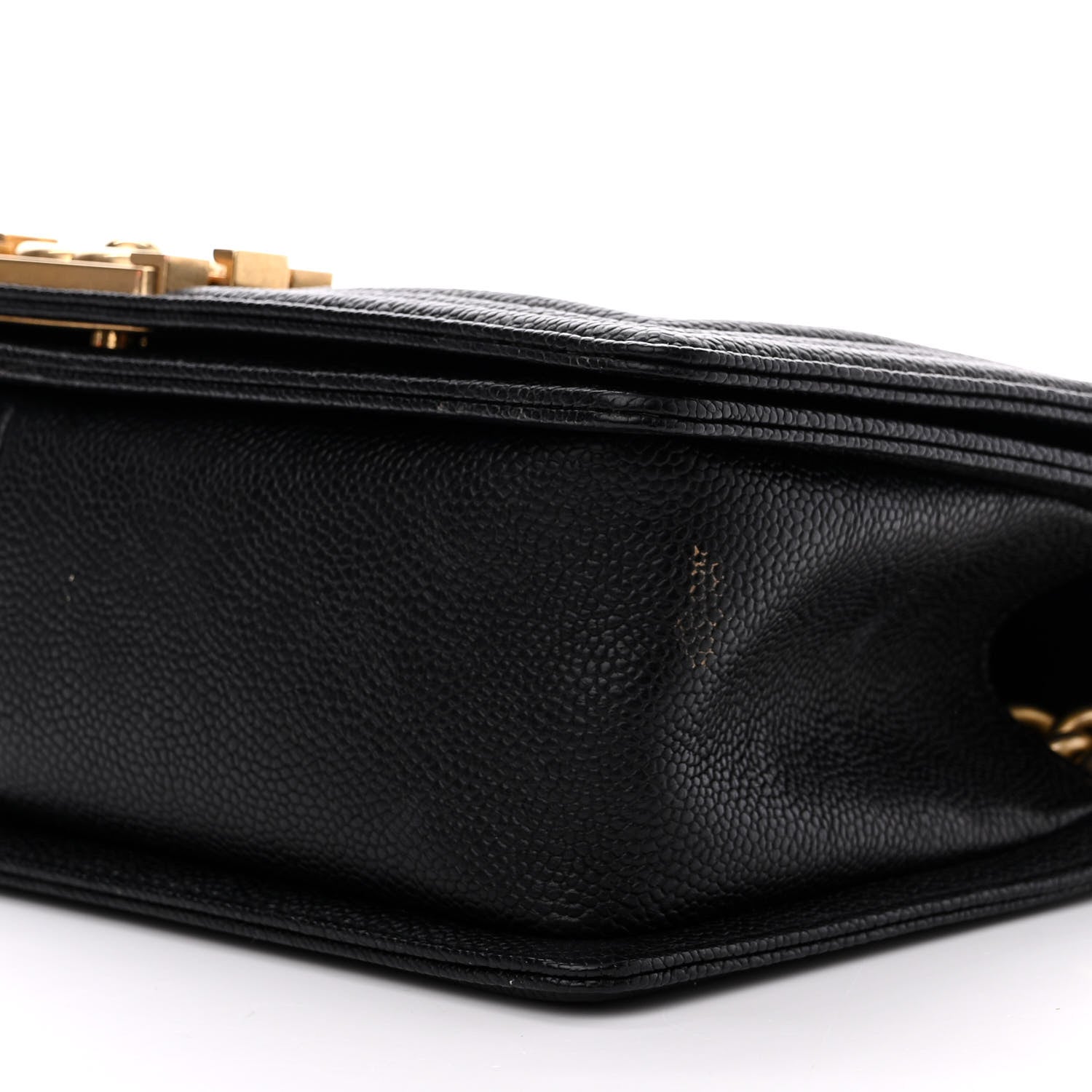 Chanel Caviar Quilted Medium Boy Flap Black 10 of 11