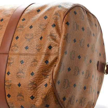 MCM Visetos Traveler Bag Cognac 6 of 10