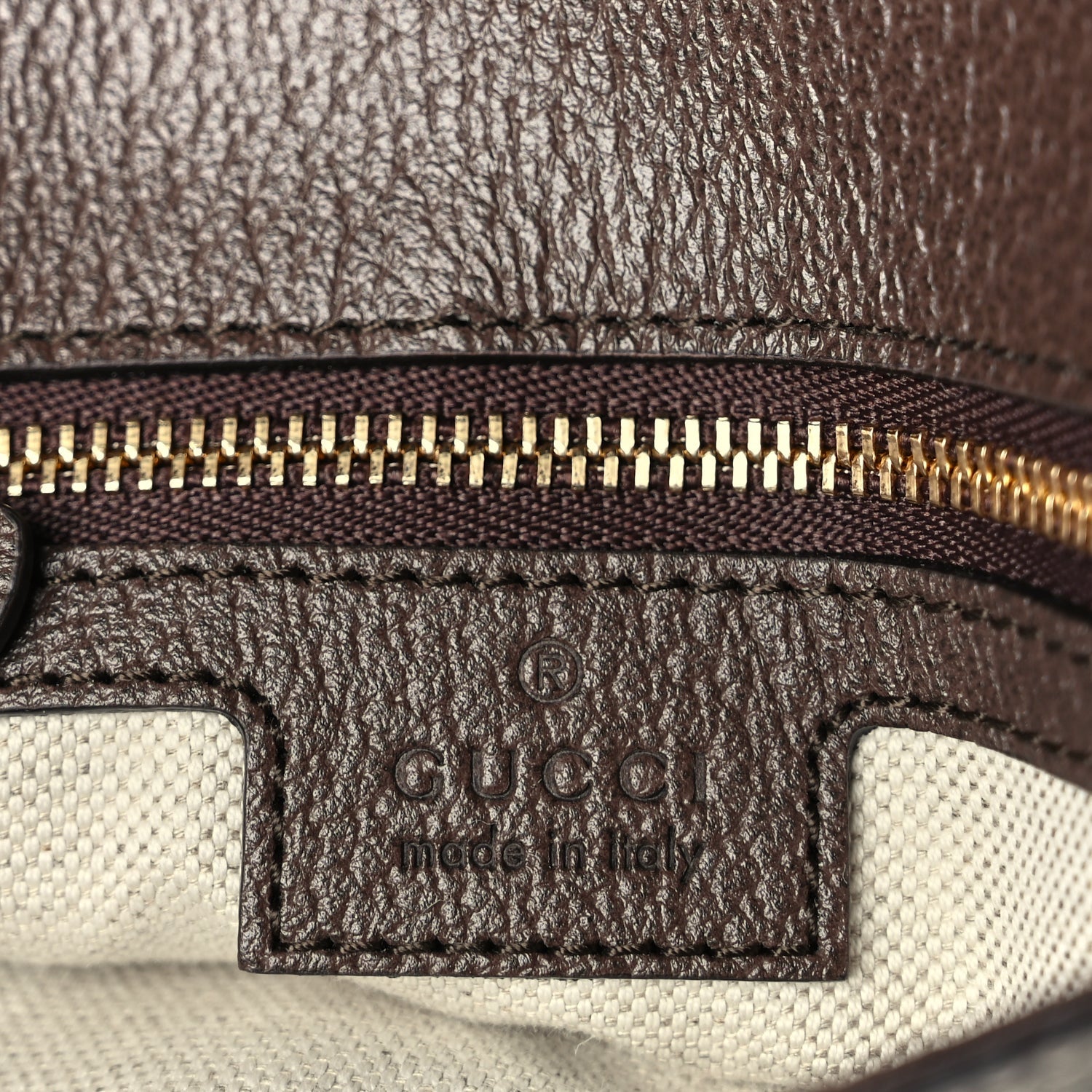 Gucci GG Supreme Monogram Textured Dollar Calfskin Blondie Chain Shoulder Flap Bag Beige Ebony New Acero 5 of 8
