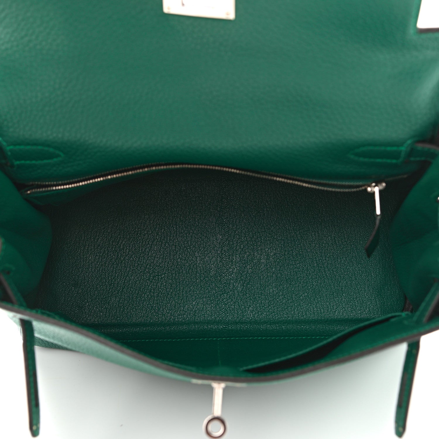 Hermes Taurillon Clemence Kelly Retourne 28 Malachite 5 of 14