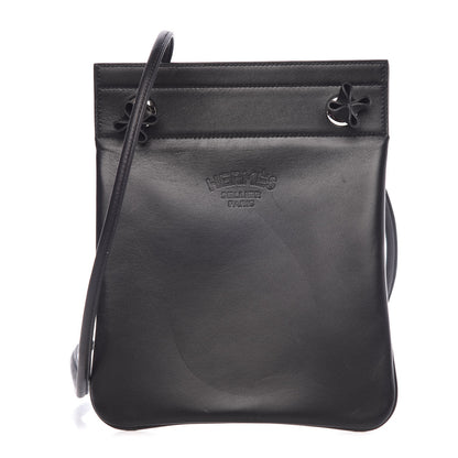 Hermes Milo Lambskin Swift Mini Aline Black 1 of 8