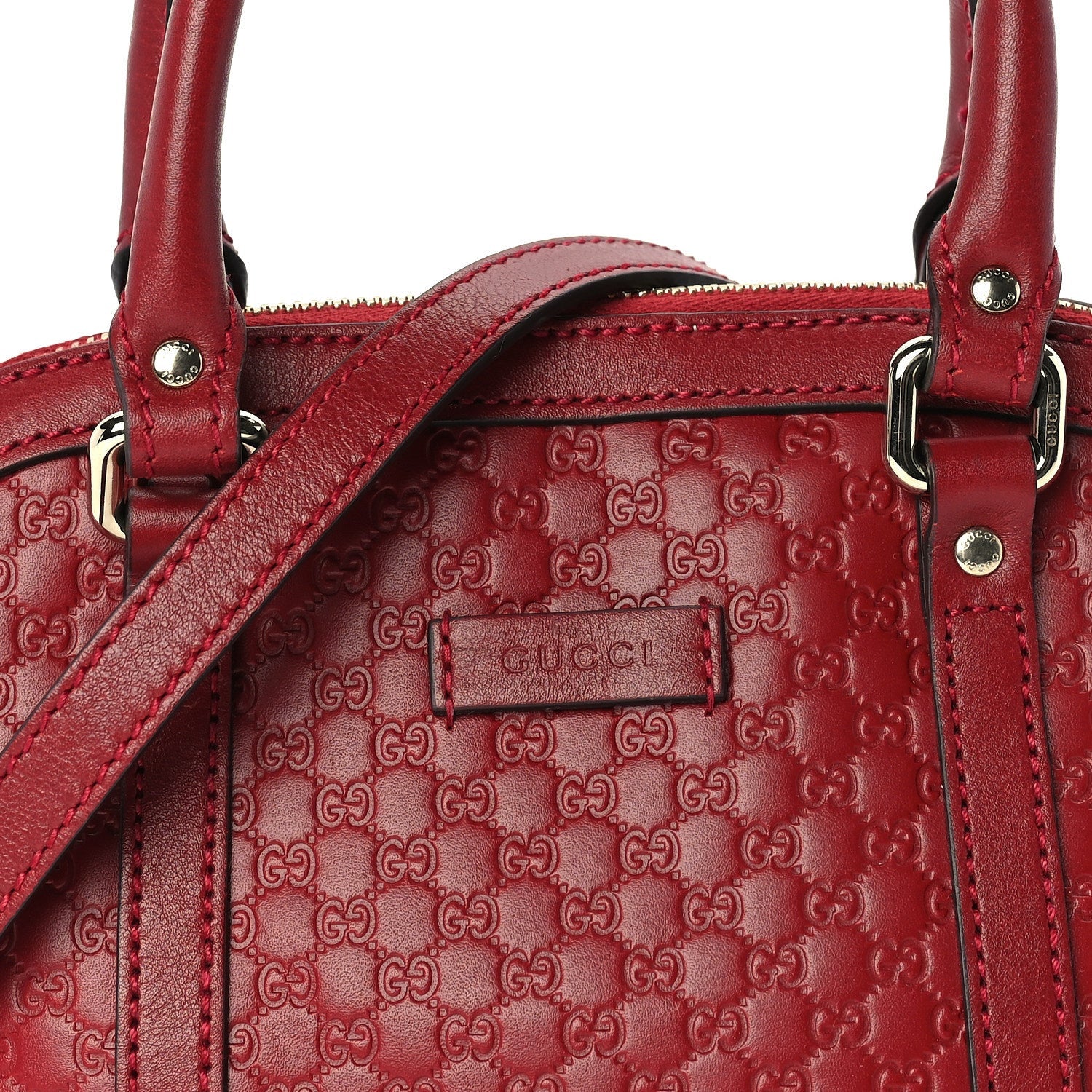 Gucci Soft Microguccissima Mini Dome Bag Rosso 6 of 8