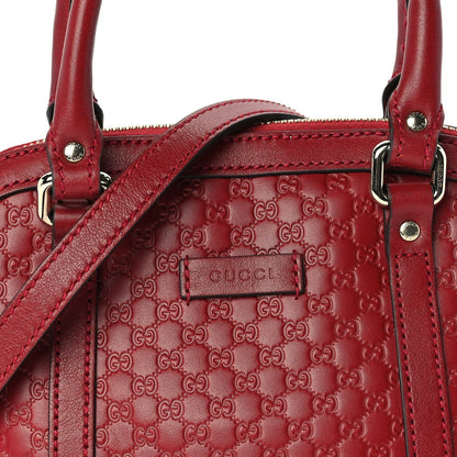 Gucci Soft Microguccissima Mini Dome Bag Rosso 6 of 8