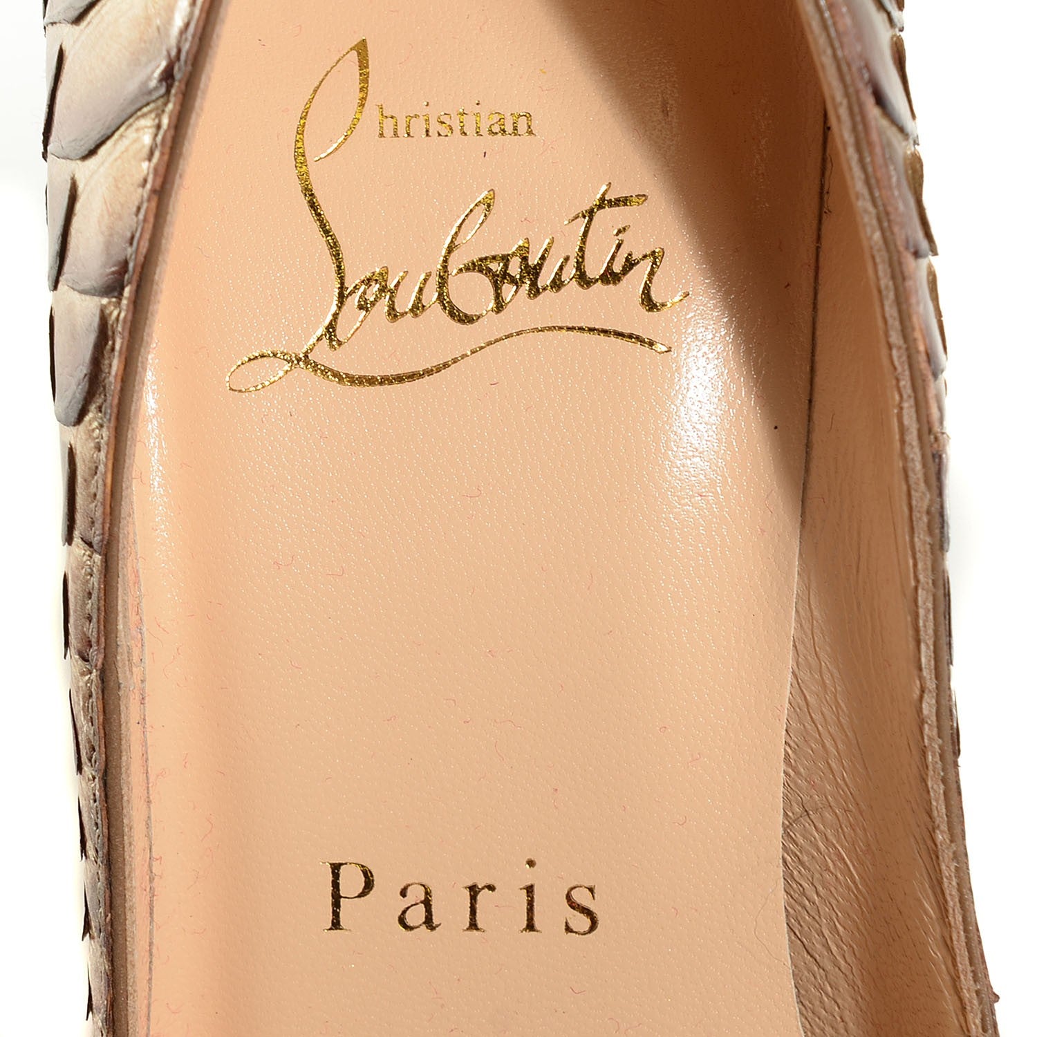 Christian Louboutin Python Armure So Kate 120 Pumps 34.5 Lichen 7 of 7