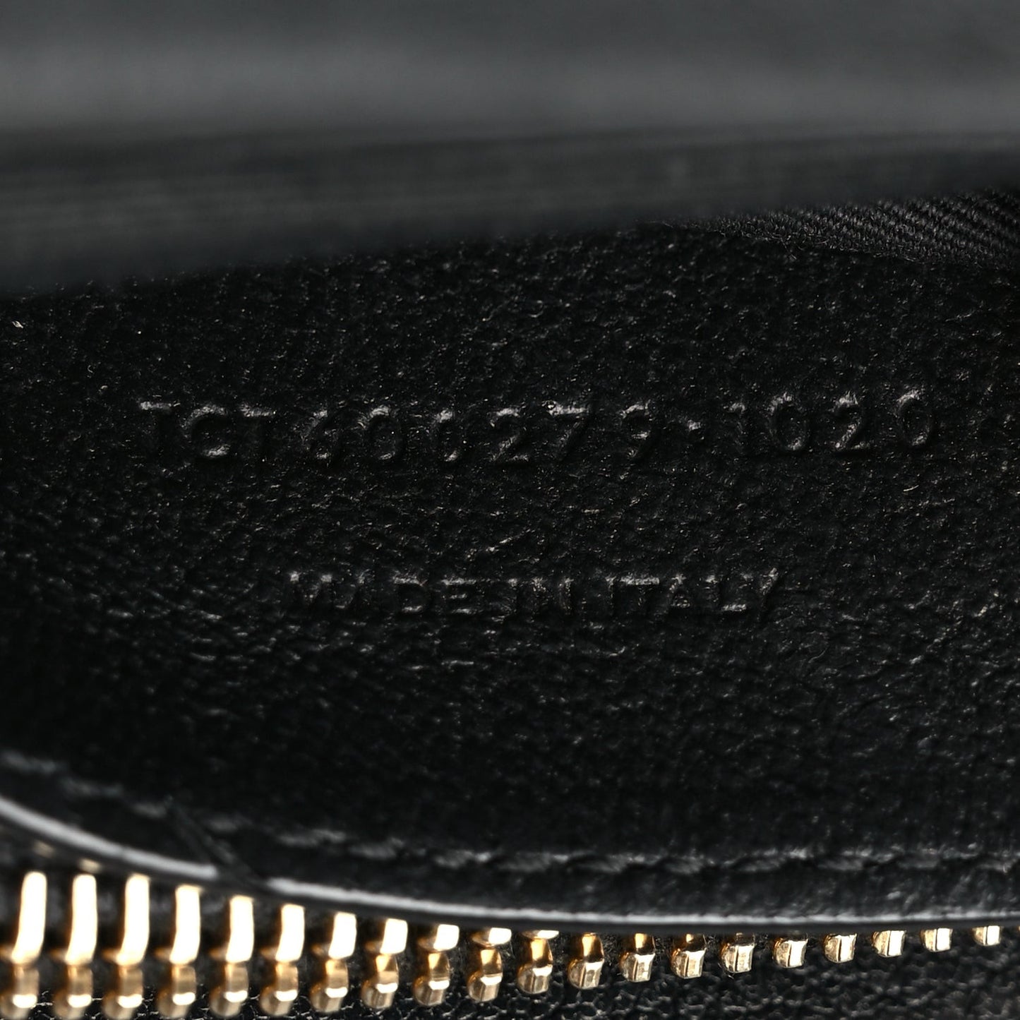 Sheepskin Matelasse Chevron Monogram Medium College Bag Black