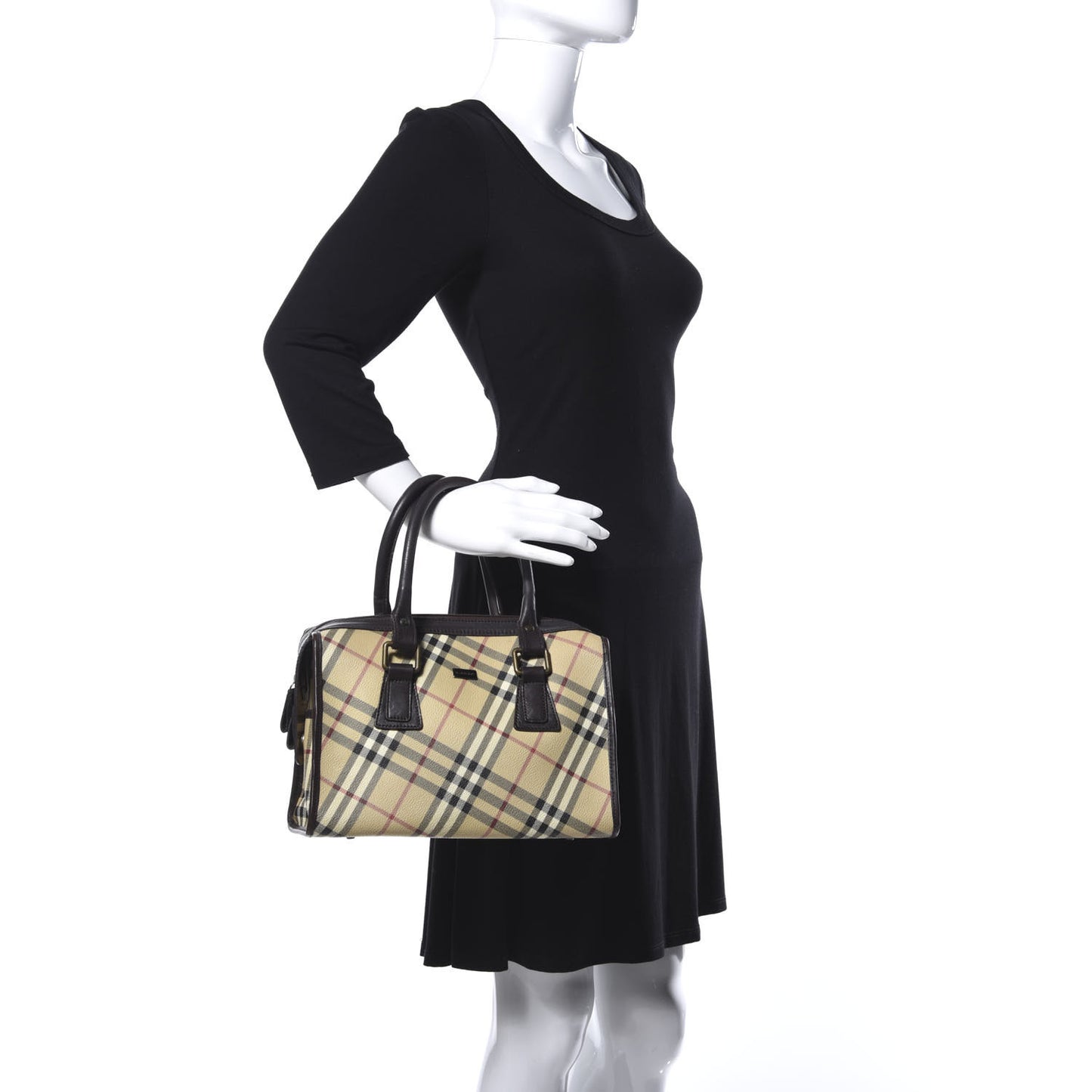 Nova Check Bag Chocolate