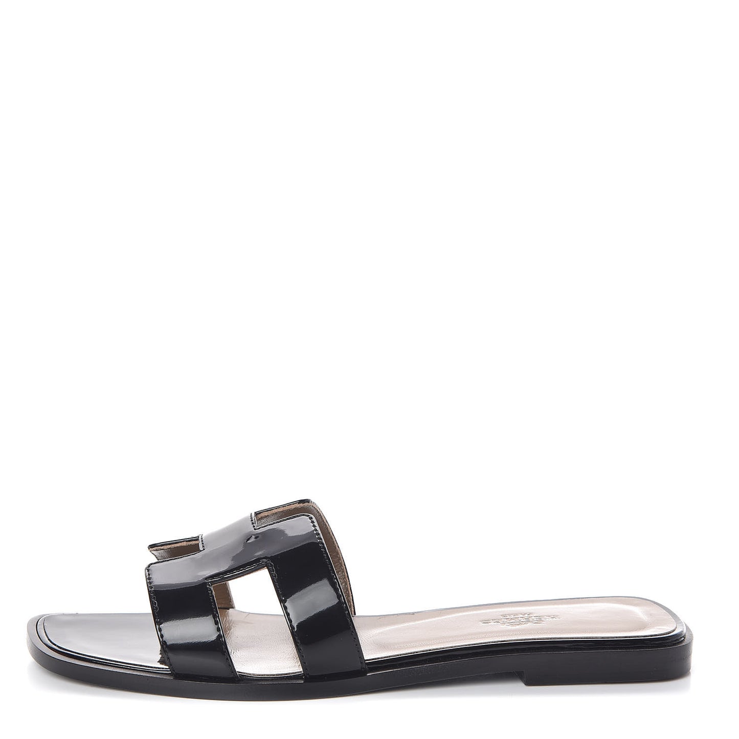 Patent Oran Sandals 37 Black