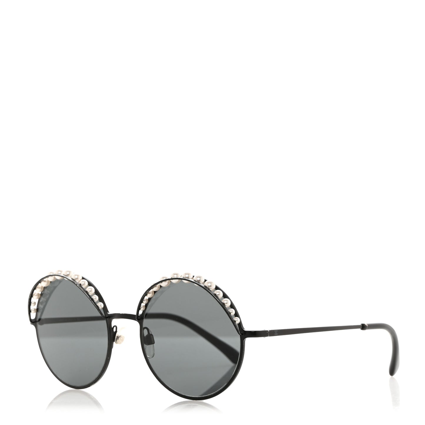 Pearl Round Sunglasses 4234-H Black