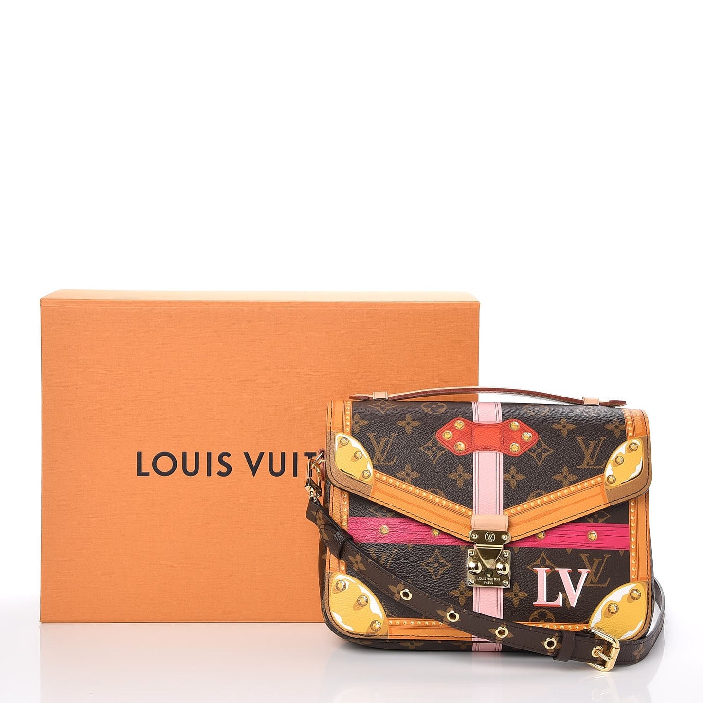 Monogram Summer Trunks Pochette Metis