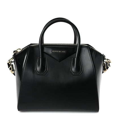 Givenchy Shiny Lord Calfskin Small Antigona  Black 1 of 9