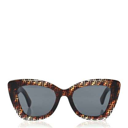 Fendi Acetate F is Fendi FF 51mm Cat Eye Sunglasses 0327/S Tortoise Camouflage 2 of 7