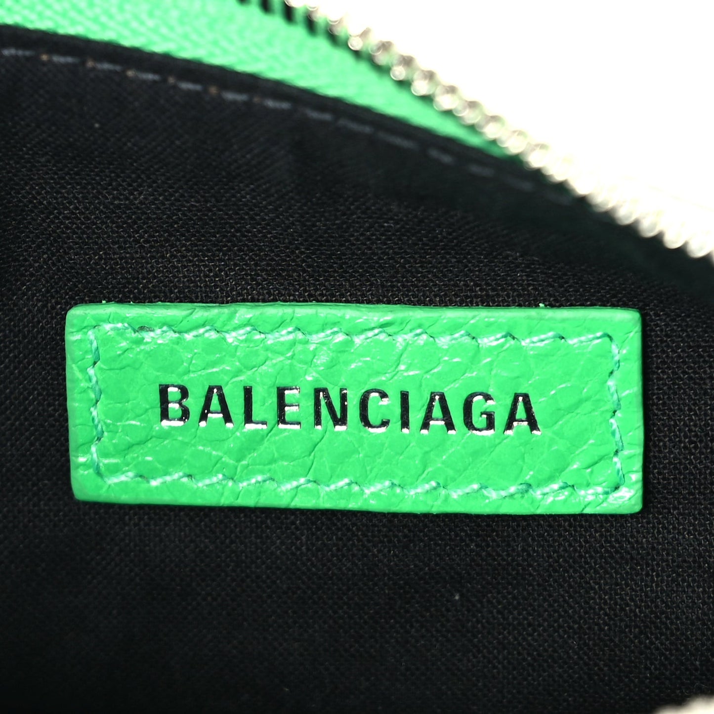 Agneau Arena Le Cagole Shoulder Bag XS Vivid Green