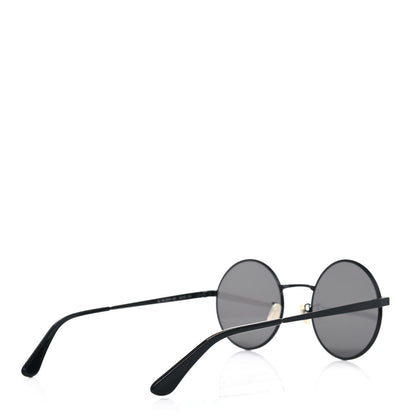 Saint Laurent SL 136 Zero Sunglasses Black Silver 4 of 4