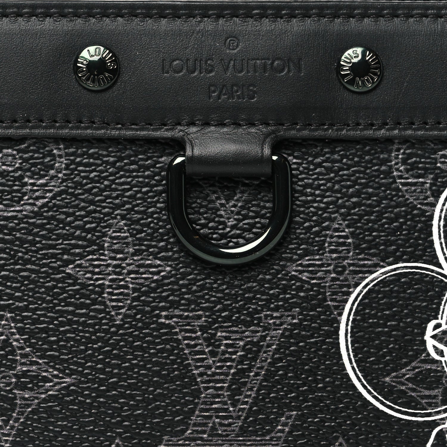 Louis Vuitton Monogram Eclipse Vivienne Pochette Apollo PM 7 of 7