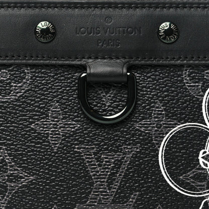 Louis Vuitton Monogram Eclipse Vivienne Pochette Apollo PM 7 of 7