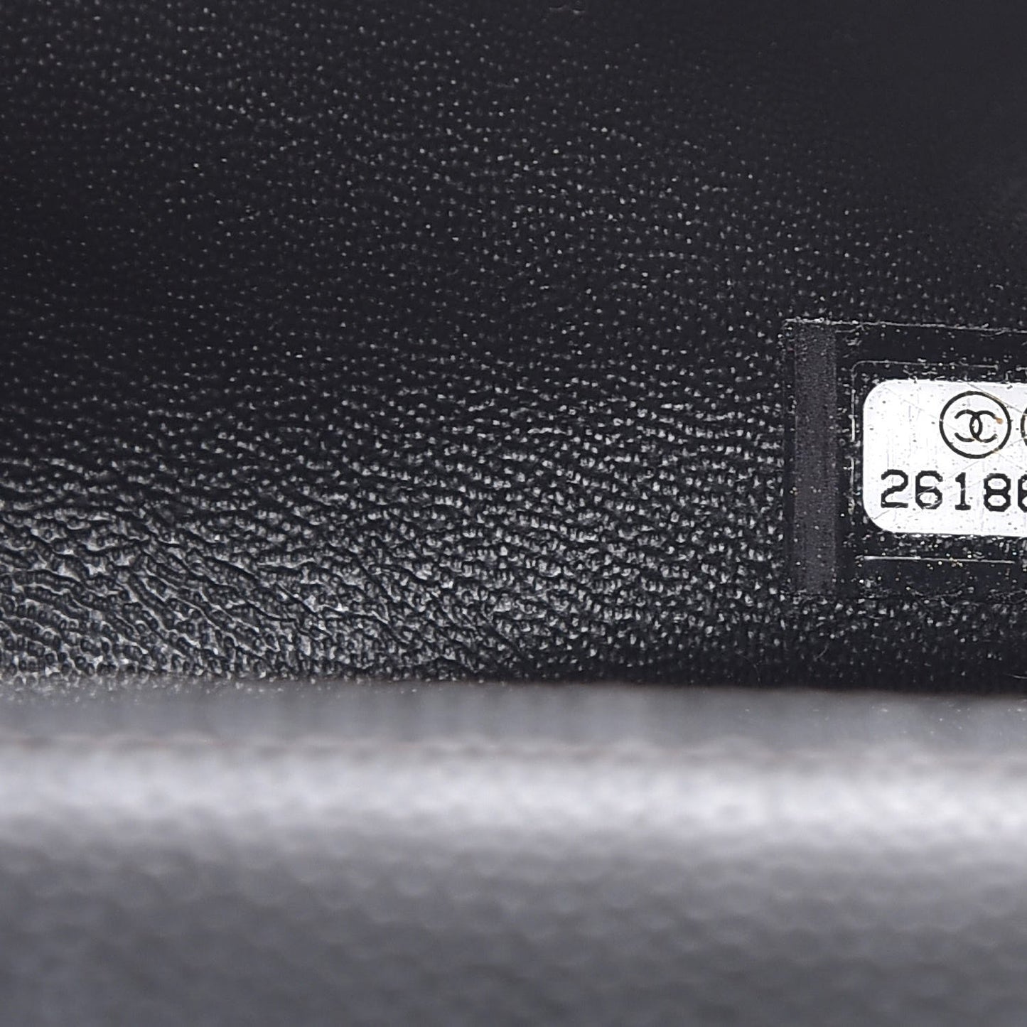 Caviar Quilted Mini Rectangular Flap Black