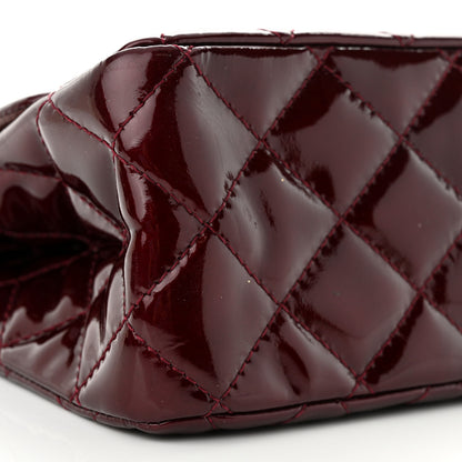 Chanel Patent Quilted 2.55 Reissue 227 Flap Light Burgundy 9 of 13